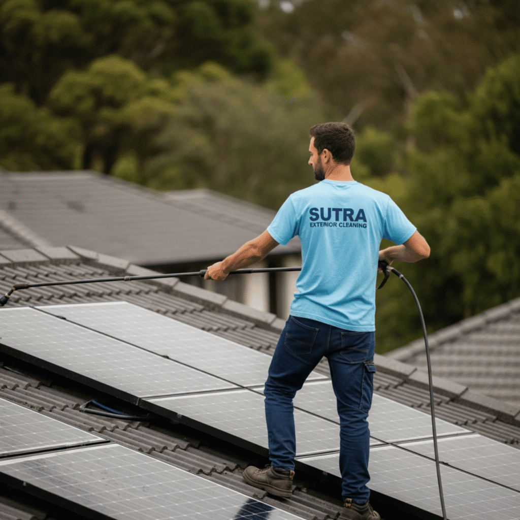 sutra exterior cleaning staff solar cleaning